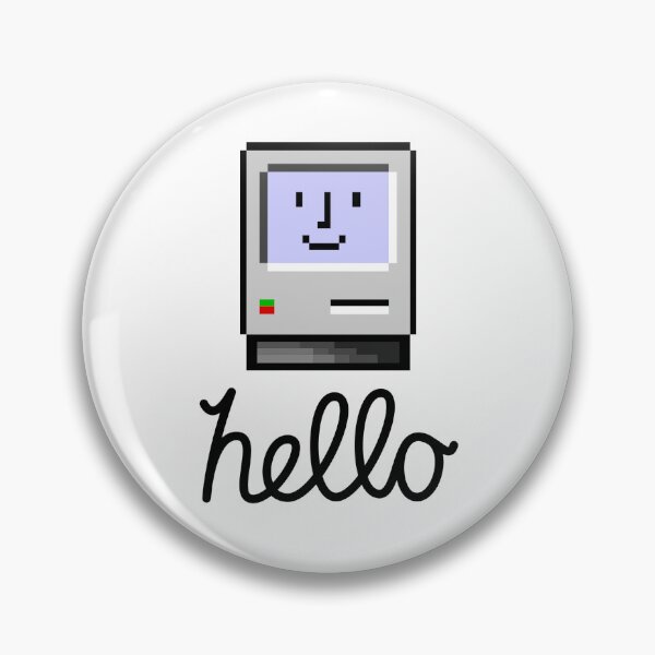 Item preview, Hello, Retro Mac icon 1984 designed and sold by GeekShirts Shop.