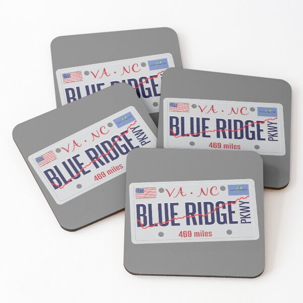Item preview, Blue Ridge Parkway Virginia North Carolina Motorcycle LP Sticker T-Shirt 02 designed and sold by OuterShellUK.