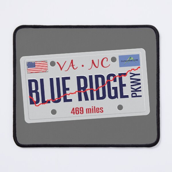 Item preview, Blue Ridge Parkway Virginia North Carolina Motorcycle LP Sticker T-Shirt 02 designed and sold by OuterShellUK.