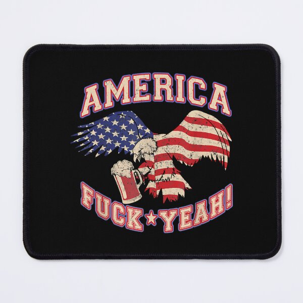 Item preview, America Fuck Yeah Bald Eagle Beer 4th of July Vintage designed and sold by OakleySaysHi.