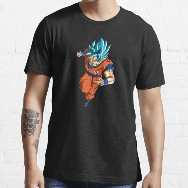 T-shirt Son Goku Super Saiyajin Blue - Personalizei