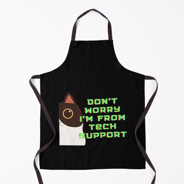 Item preview, Dont worry im from tech support  Cat retro  All designed and sold by SouthWestPrint.