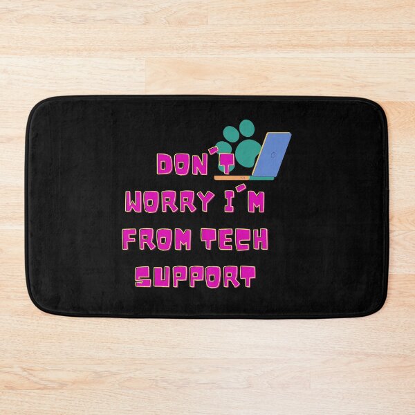 Item preview, Dont worry im from tech support  Cat Stamp designed and sold by SouthWestPrint.