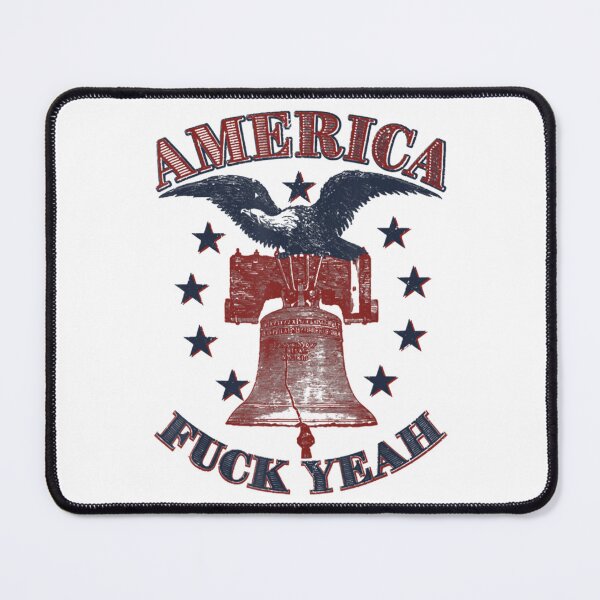 Item preview, America Fuck Yeah Bald Eagle Liberty Bell 1776 4th of July designed and sold by OakleySaysHi.