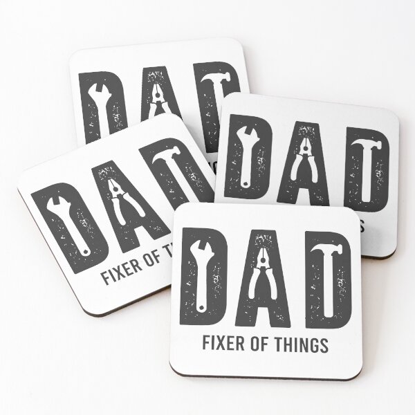 Item preview, Dad Fixer Of Things, Funny Fathers Day Quote, Funny Dad Birthday Gift Idea  designed and sold by Artsy Fun.