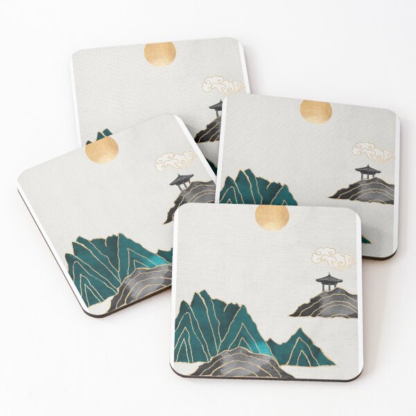 Item preview, Chinese watercolor art,, Chinese Beautiful mountains Art,, Chinese Digiital Art....., designed and sold by MsLuciaStore.