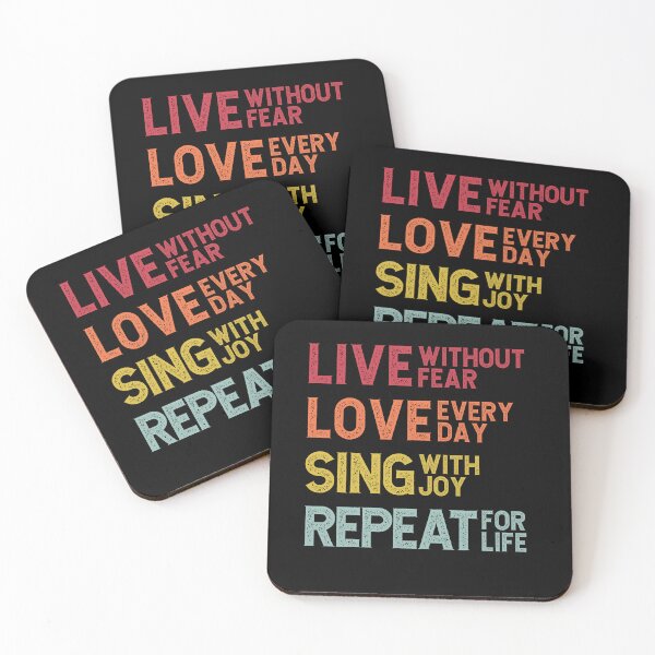 Item preview, Live Love Sing Repeat  designed and sold by PeachesMommy.