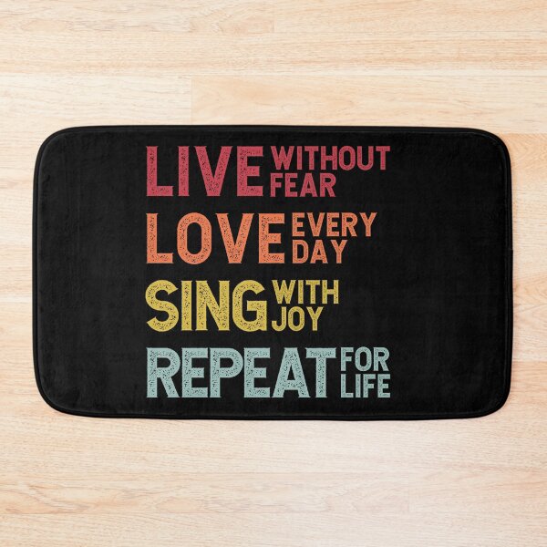 Item preview, Live Love Sing Repeat  designed and sold by PeachesMommy.