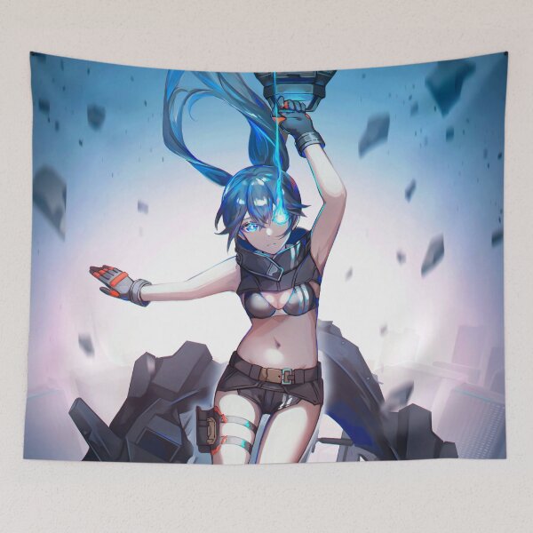Item preview, Black Rock Shooter Black Rock Shooter Epic Design for fan designed and sold by roycool.
