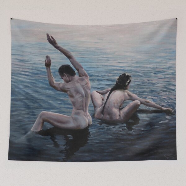 Item preview, The Bathers designed and sold by Leo Plaw.