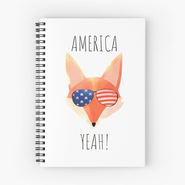 Item preview, American Fox Yeah! Funny patriotic pun Premium  designed and sold by OakleySaysHi.