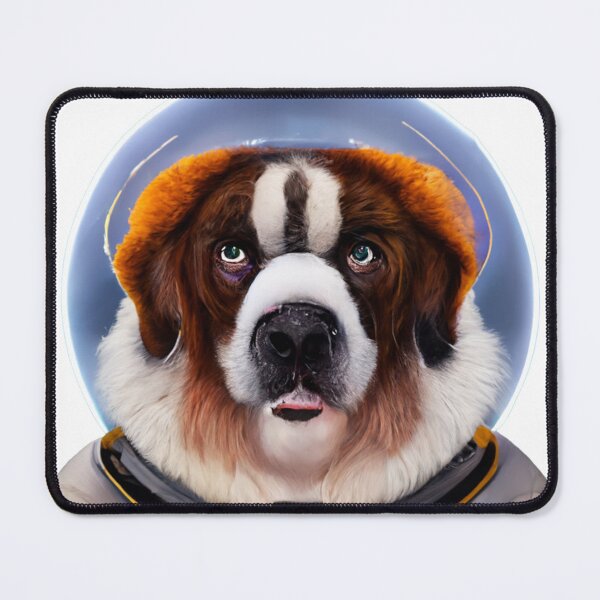 Item preview, Saint Bernard Astronaut designed and sold by inVinnieVeritas.