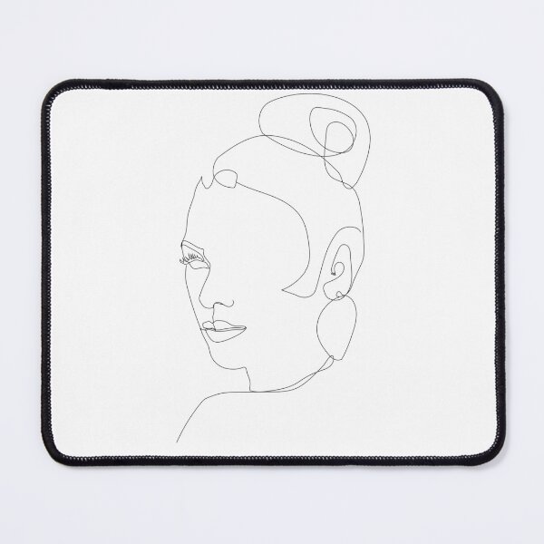 Item preview, Woman face line art designed and sold by Rosaliartbook.