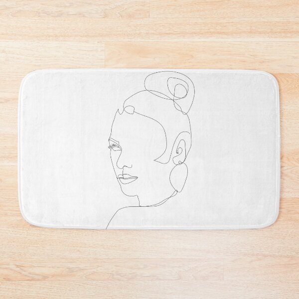 Item preview, Woman face line art designed and sold by Rosaliartbook.