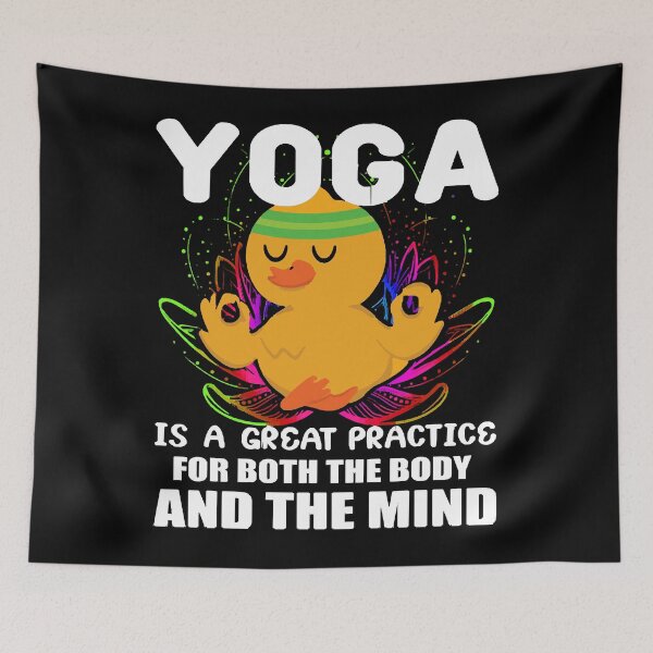 Item preview, Yoga is a great practice for both the body and the mind funny chicken T-Shirt designed and sold by DanielleFetchen.