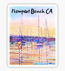NEWPORT BEACH CA Sticker