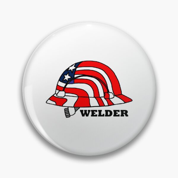 Artikelvorschau, Schweißer American Hard Hat entworfen und verkauft von OakleySaysHi.