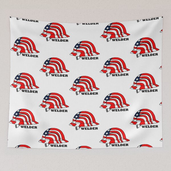 Item preview, Welder American Hard Hat    designed and sold by OakleySaysHi.