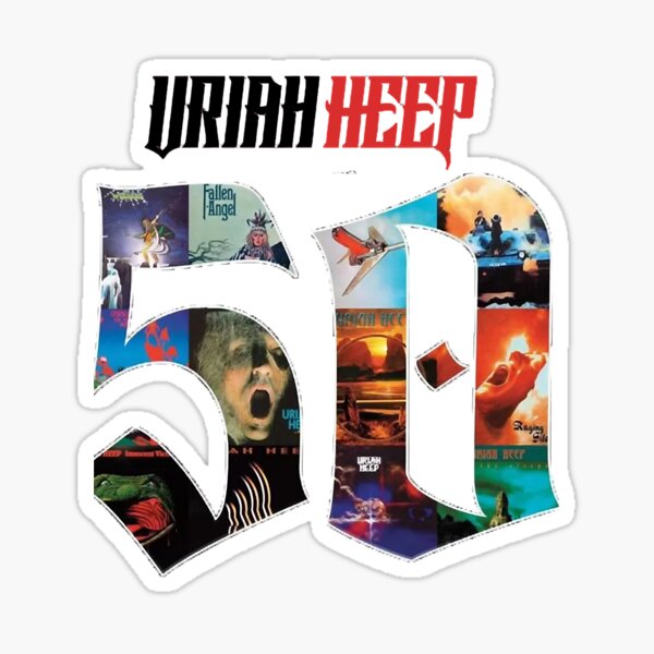 Birthday T Uriah Rock Band Heep Retro Wave Sticker For Sale By Brisamercer Redbubble