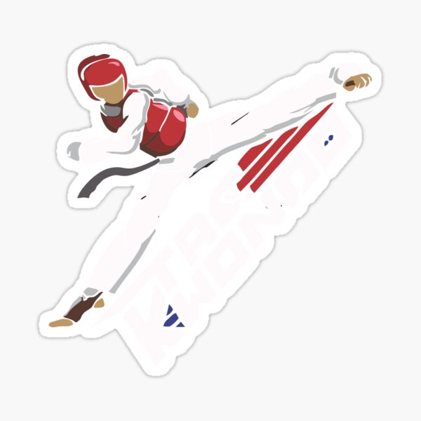 Taekwondo Lifestyle Sticker
