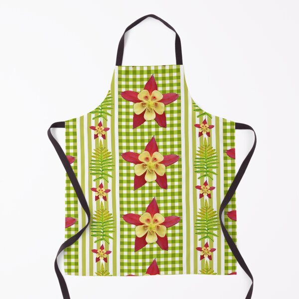 Item preview, Green red karo gingham seamless pattern designed and sold by AleFairyland.
