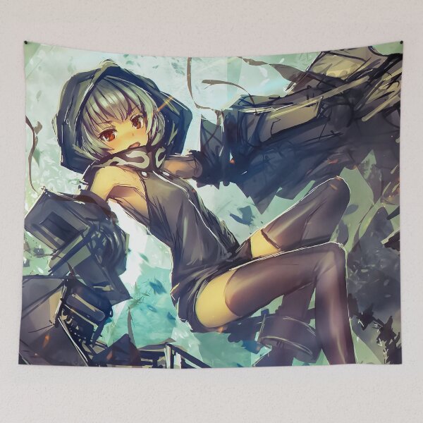 Item preview, Strength Black Rock Shooter Artwork For Otaku designed and sold by roycool.