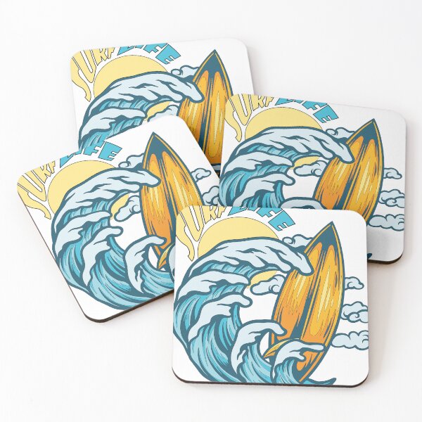 Item preview, surf life designed and sold by azircollection.