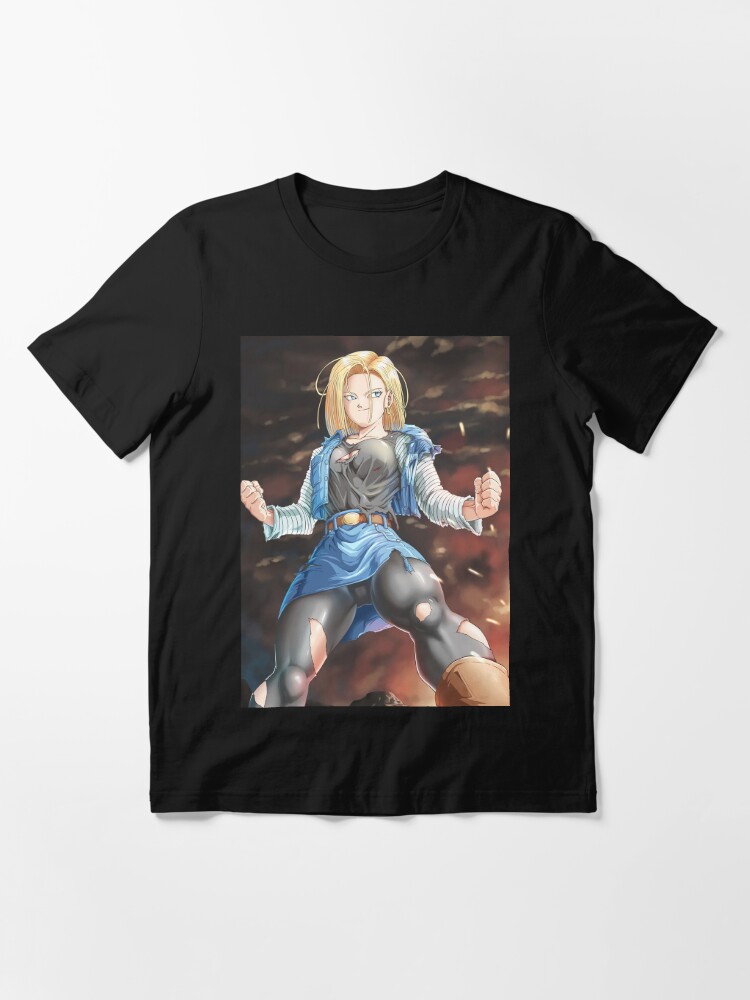 Android 18 Dragon Ball Japanese | Essential T-Shirt