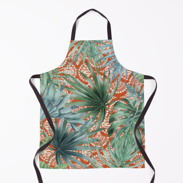 Artikelvorschau, Palm Leaves and Batik Tropical Print entworfen und verkauft von meggydesigns.