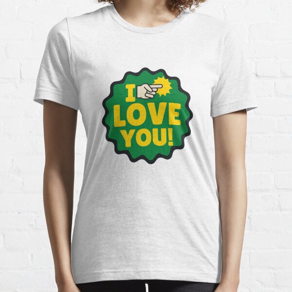 I love you, Green & Yellow Essential T-Shirt