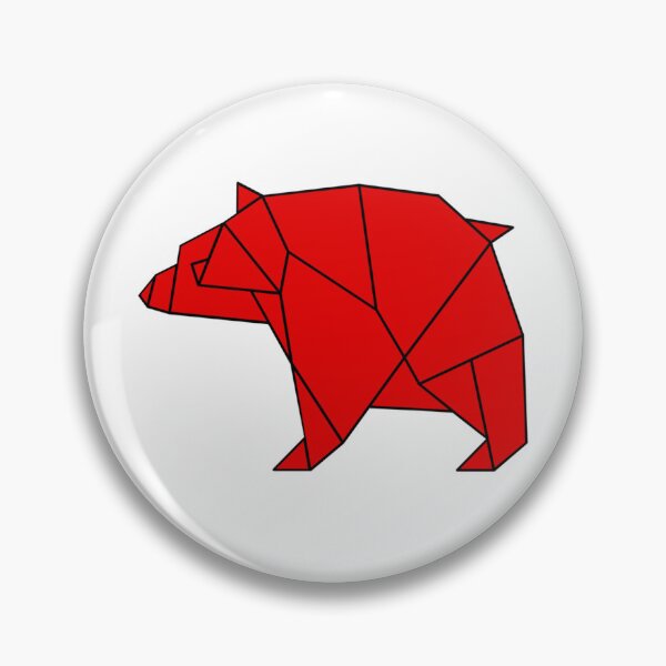 Aperçu de l'œuvre Origami géométrique Panda créée et vendue par hedoniism-shop.
