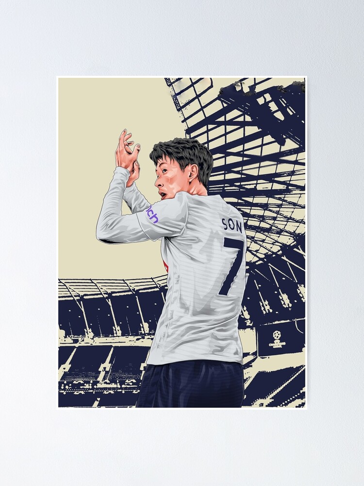 Poster Tottenham Hotspur FC - Son, Wall Art, Gifts & Merchandise