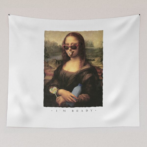 Item preview, modern-mona-lisa-party-psd designed and sold by JAMALSTORE92.