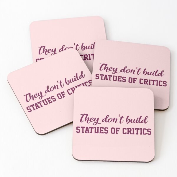 Item preview, They don't build statues of critics t shirt  designed and sold by cizito.