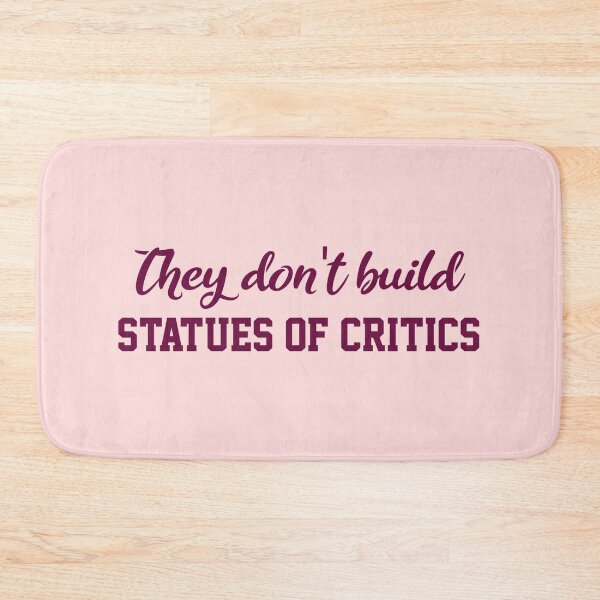 Item preview, They don't build statues of critics t shirt  designed and sold by cizito.