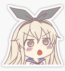 Shimakaze Ohayou! Kantai Collection sticker Sticker