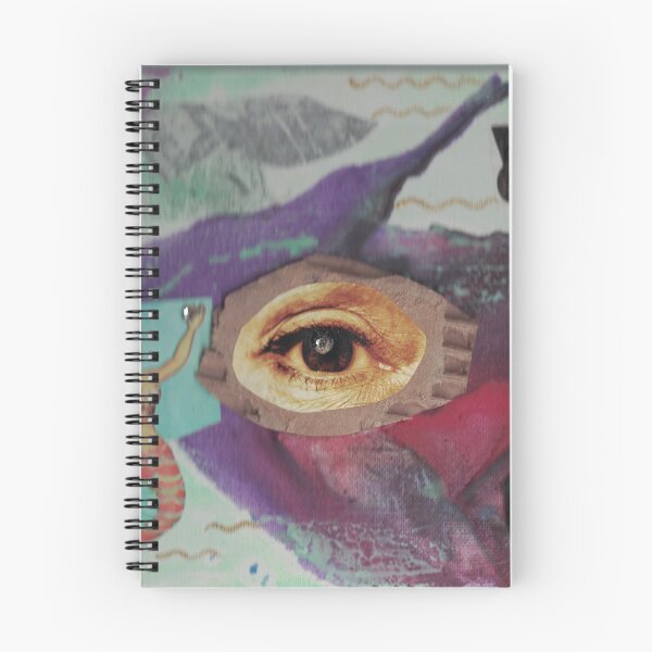 Item preview, Original Mixed Media Collage - "Fisheye" designed and sold by pow-art.