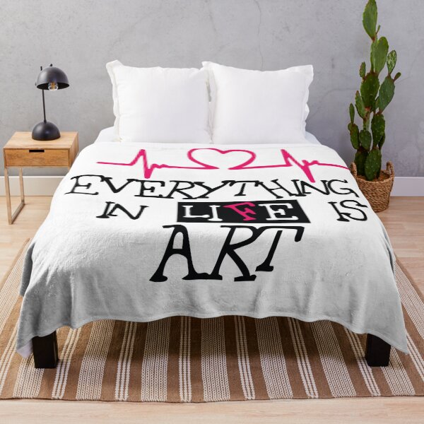 Item preview, Everything in life is art T-Shirt designed and sold by Graphichut.