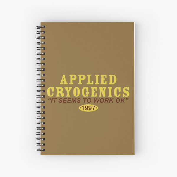 Applied Cryogenics Spiral Notebook