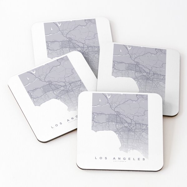 Item preview, Los Angeles Map Art designed and sold by artymaps.