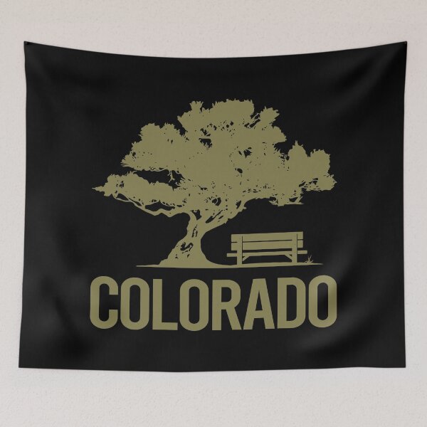 Item preview, Bench And Tree Colorado designed and sold by nguyentanshop.
