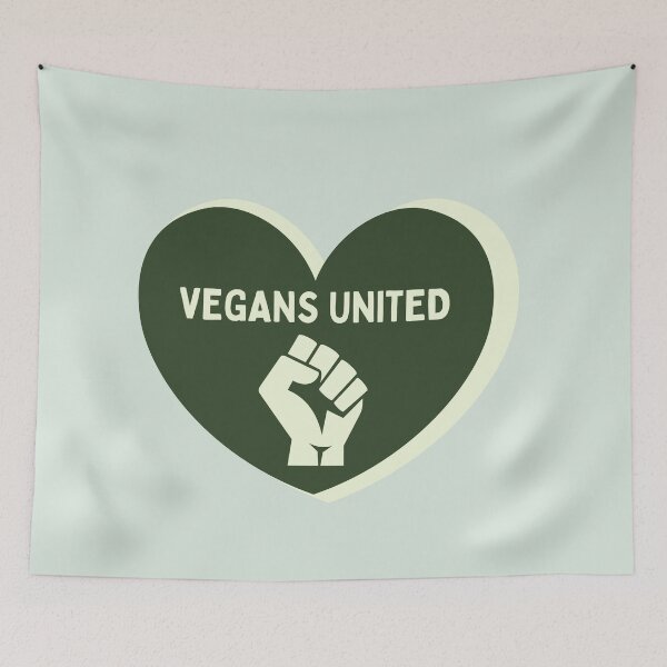 Item preview, Vegans United designed and sold by Thatgirlemu.