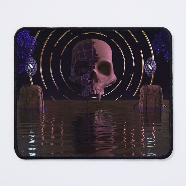 Item preview, Vaporwave Skull designed and sold by Liria10.