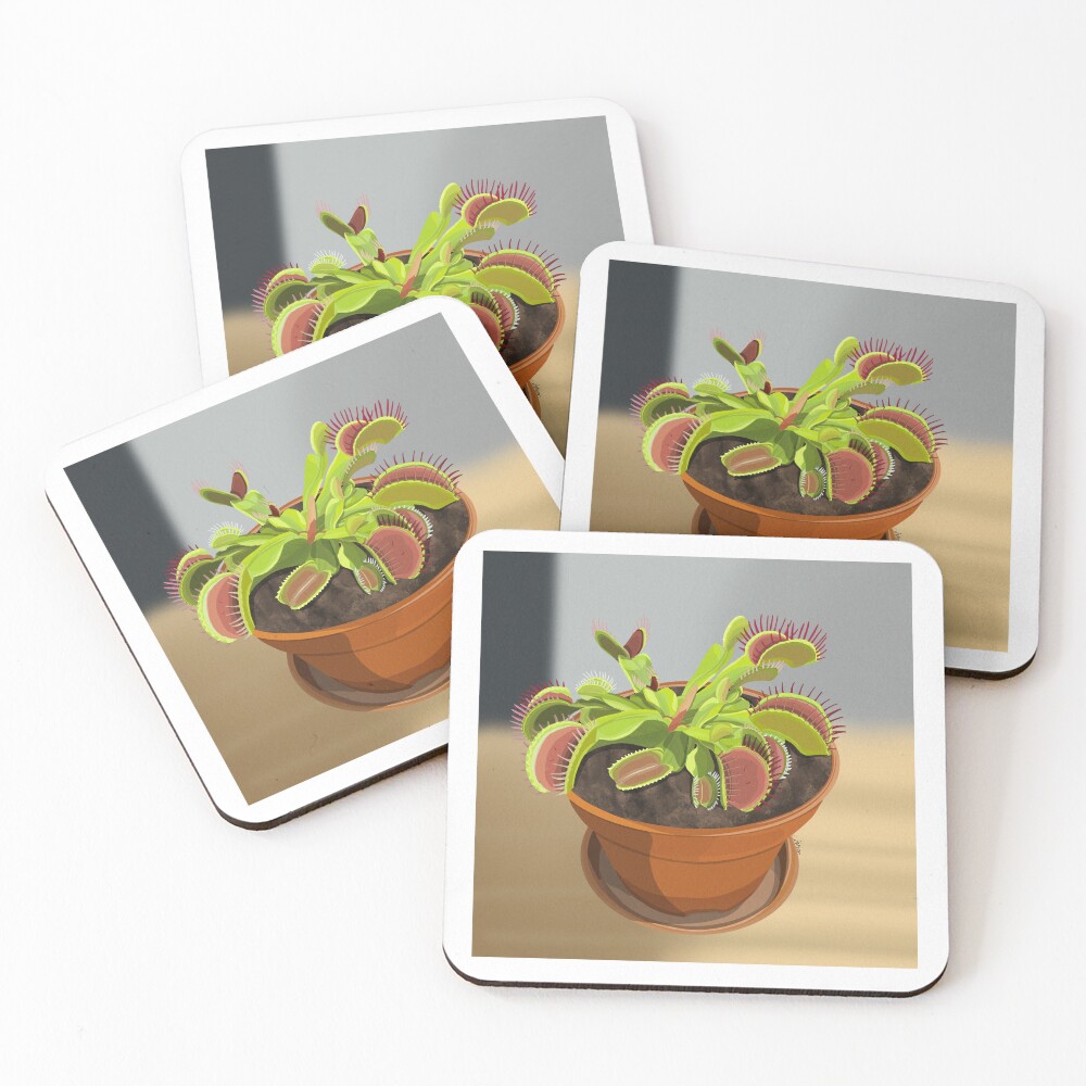 Item preview, Coasters (Set of 4) designed and sold by Purplepugprints.