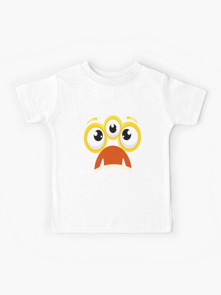 Playera para Niño Unisex Monstruo 3 ojos