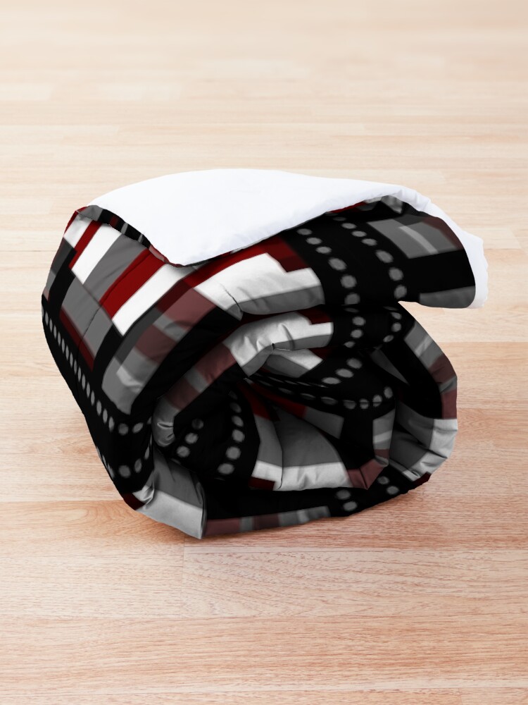 Alternate view of Abstract Plaid Punk Comforter