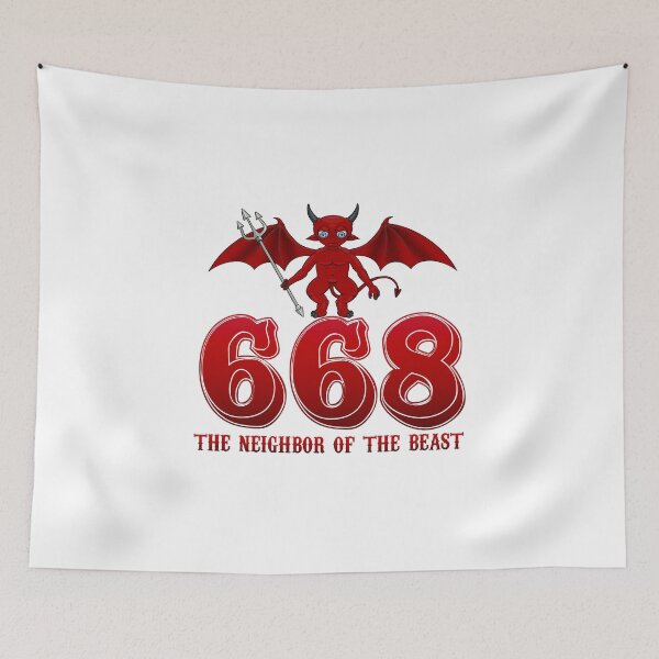 Item preview, 668 The Neighbor Of The Beast designed and sold by harrizon.
