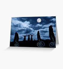 Moondancing Greeting Card