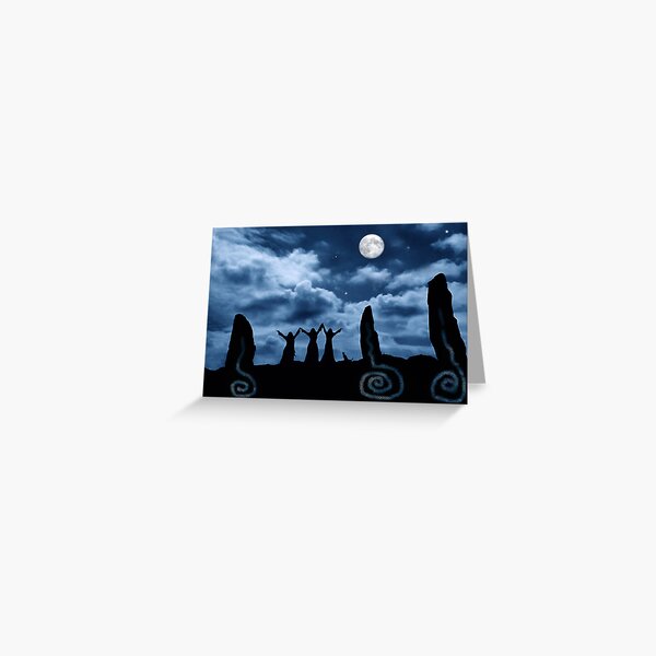 Moondancing Greeting Card