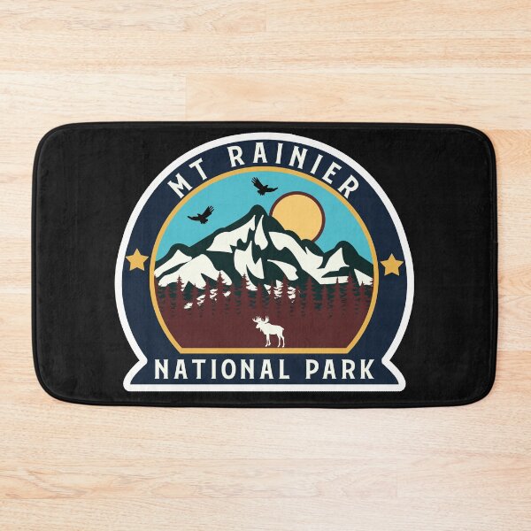 Item preview, Mount Rainier National Park-Vintage designed and sold by Road-tees.